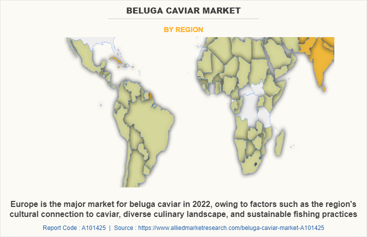 Beluga Caviar Market by Region
