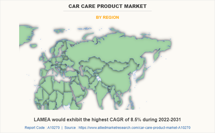 Car Care Product Market by Region