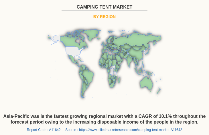 Camping Tent Market by Region