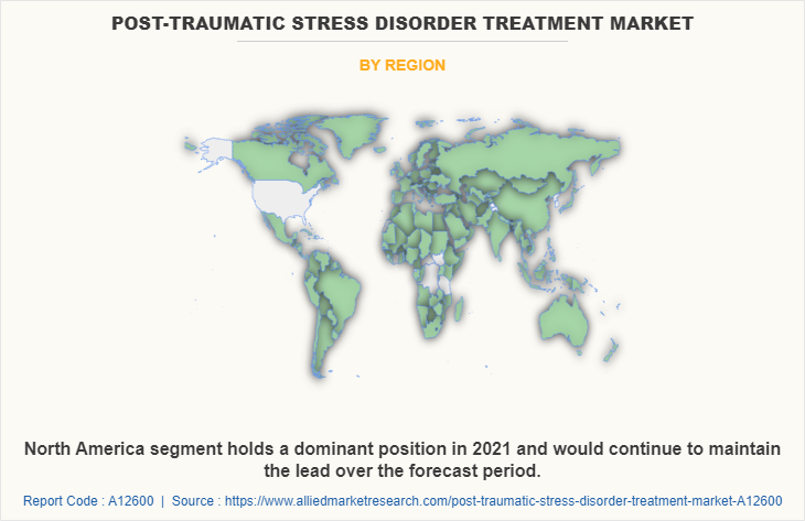 Post-Traumatic Stress Disorder Treatment Market by Region