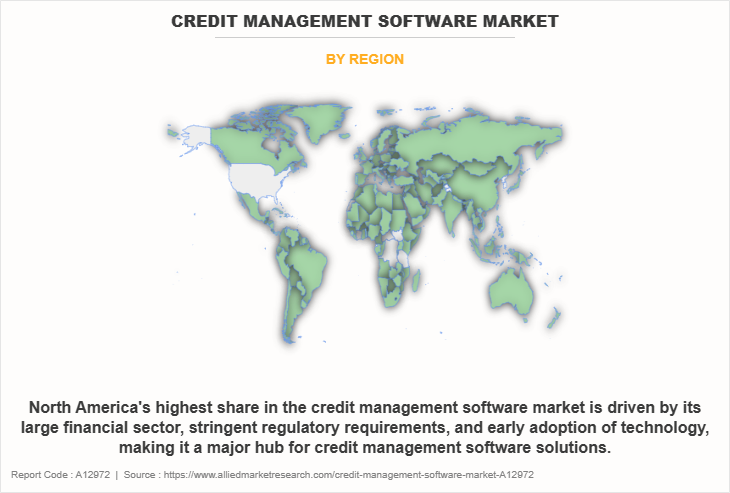 Credit Management Software Market by Region