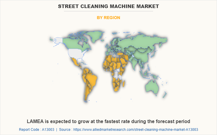 Street Cleaning Machine Market by Region