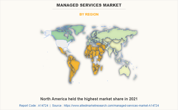 Managed Services Market by Region