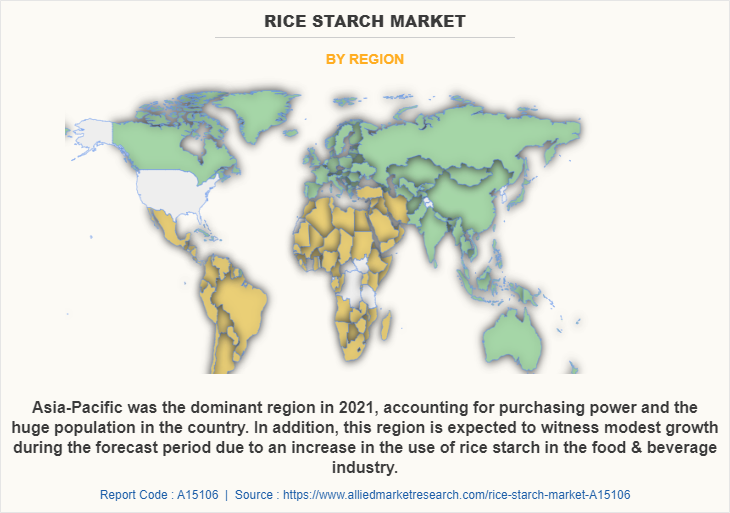 Rice Starch Market by Region