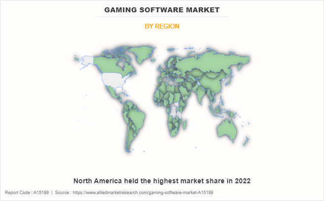 Gaming Software Market by Region