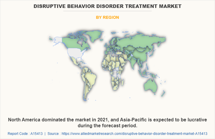 Disruptive Behavior Disorder Treatment Market by Region