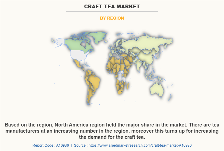 Craft Tea Market by Region