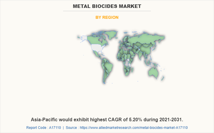 Metal Biocides Market by Region