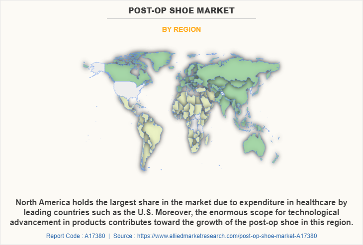 Post-Op Shoe Market by Region