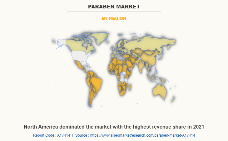 Paraben Market by Region