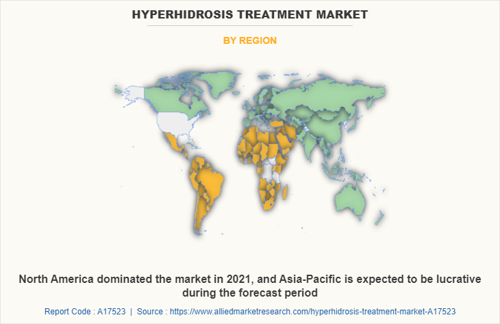 Hyperhidrosis Treatment Market by Region