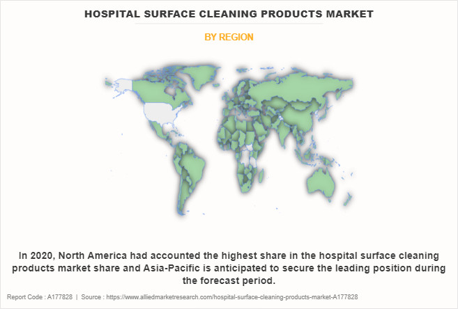 Hospital Surface Cleaning Products Market by Region