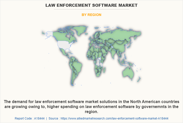 Law Enforcement Software Market by Region