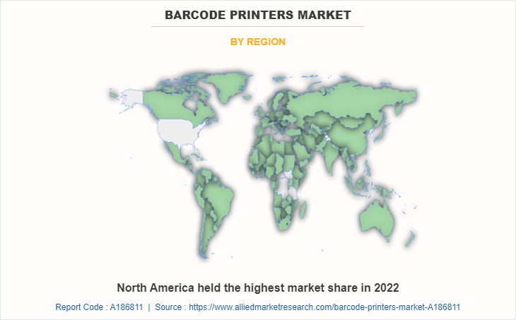 Barcode Printers Market by Region