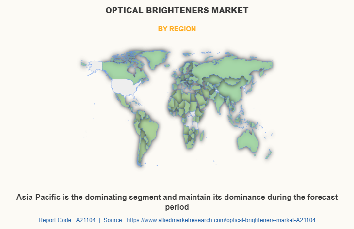 Optical Brighteners Market by Region