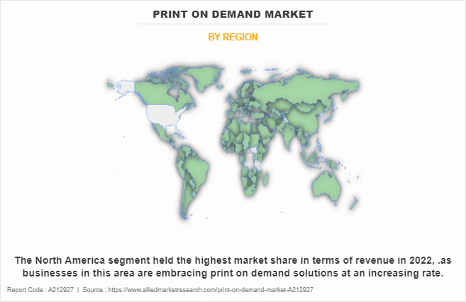 Print on Demand Market by Region