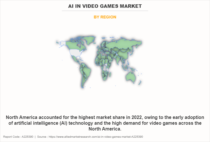 AI in Video Games Market by Region