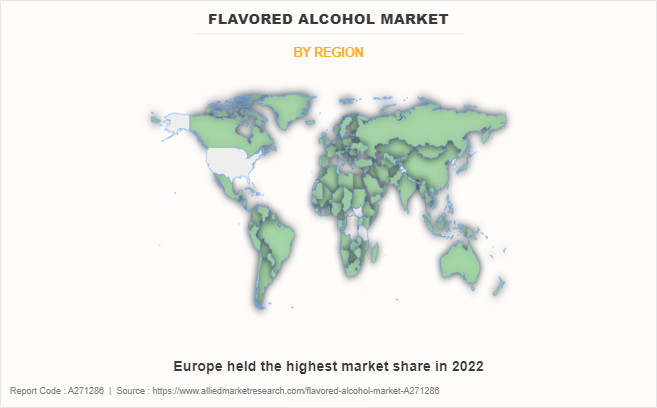 Flavored Alcohol Market by Region