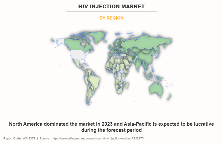 HIV Injection Market by Region