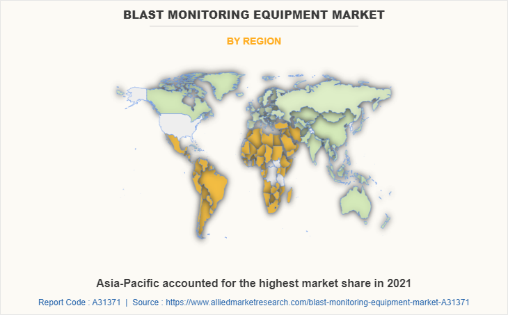 Blast Monitoring Equipment Market by Region