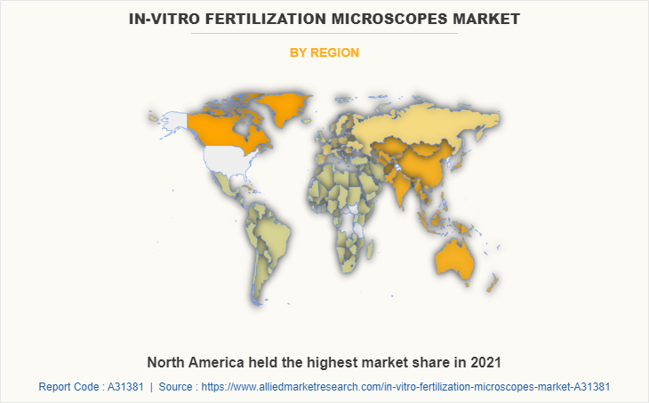 In-vitro Fertilization Microscopes Market by Region