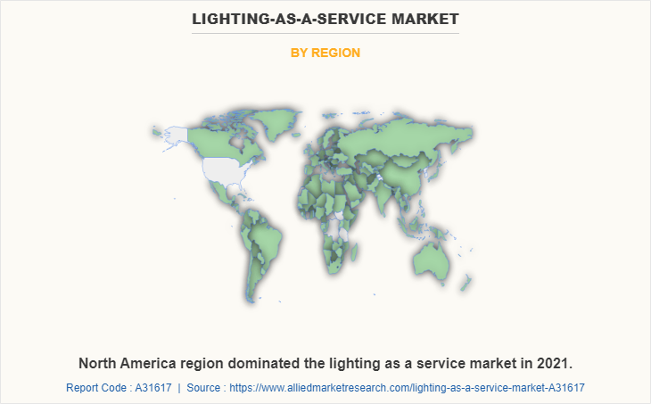 Lighting-as-a-Service Market by Region
