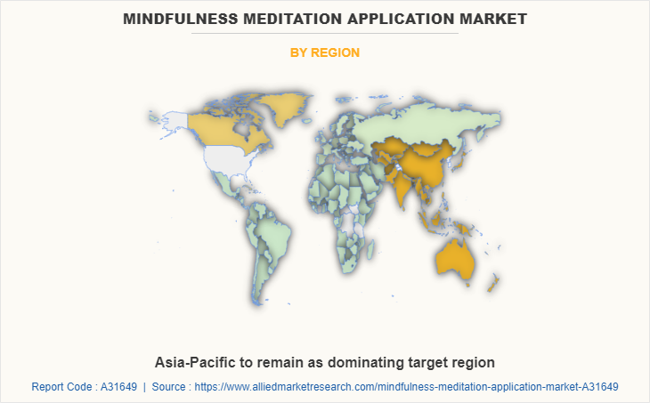 Mindfulness Meditation Application Market by Region