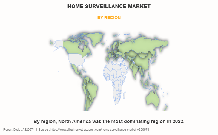Home Surveillance Market by Region