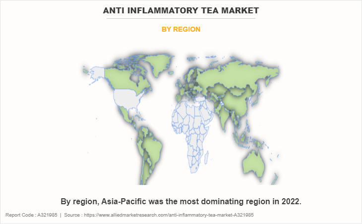 Anti Inflammatory Tea Market by Region