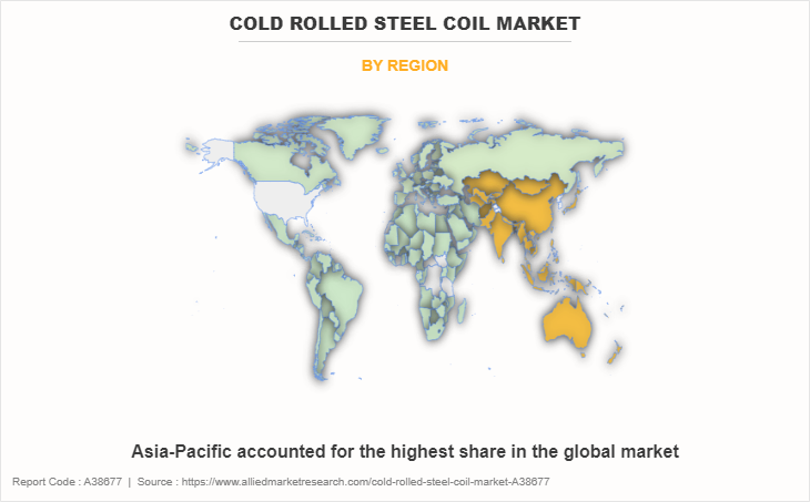 Cold Rolled Steel Coil Market by Region