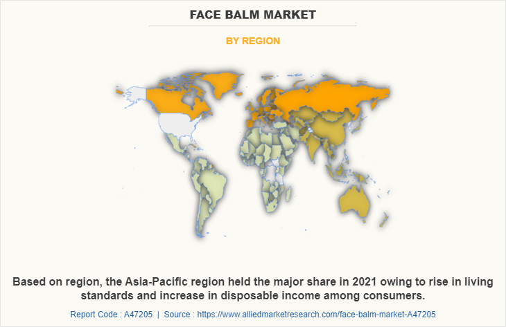 Face Balm Market by Region
