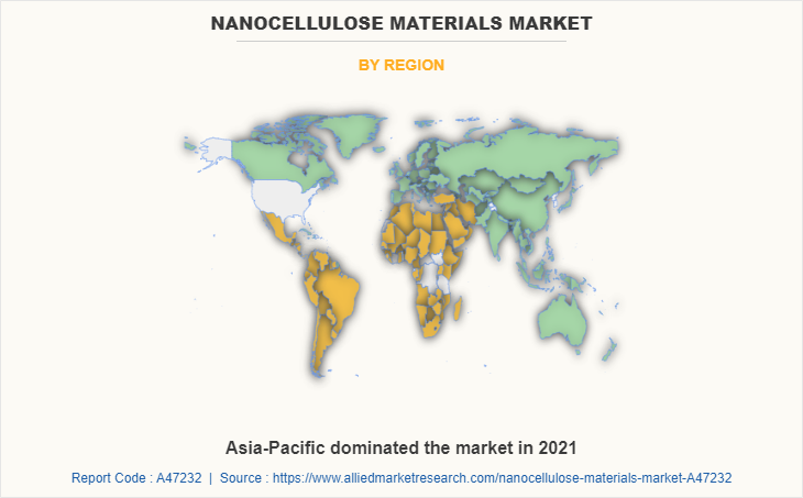 Nanocellulose Materials Market by Region