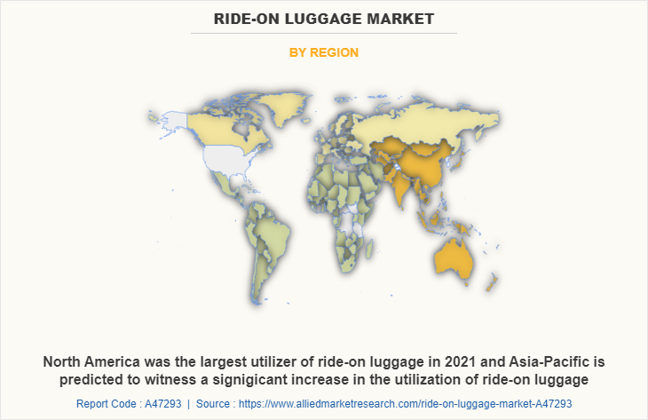 Ride-on Luggage Market by Region