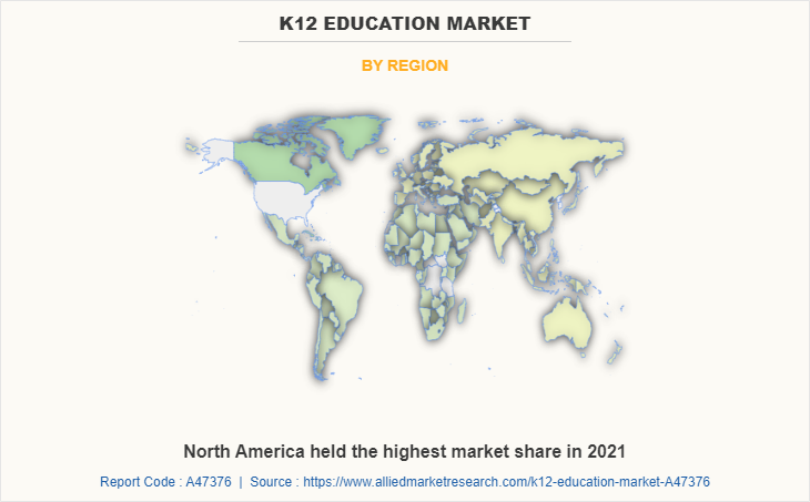 K12 Education Market by Region