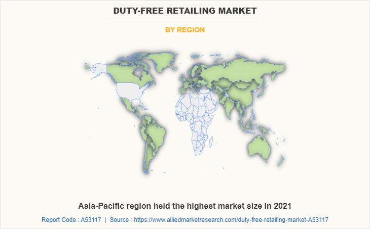 Duty-Free Retailing Market by Region