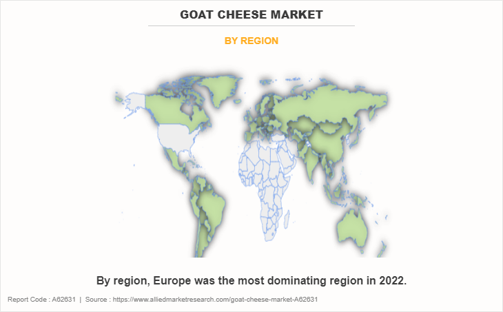 Goat Cheese Market by Region