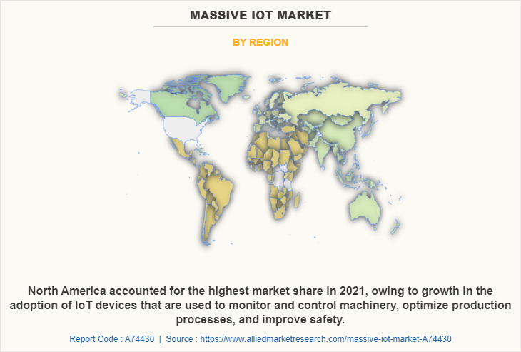Massive IoT Market by Region