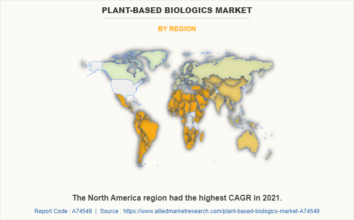 Plant-Based Biologics Market by Region