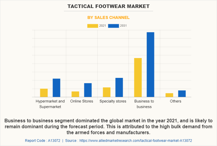 Tactical Footwear Market by Sales Channel