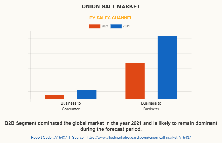 Onion Salt Market by Sales Channel