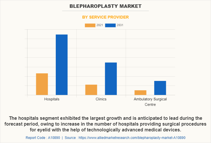 Blepharoplasty Market by Service Provider