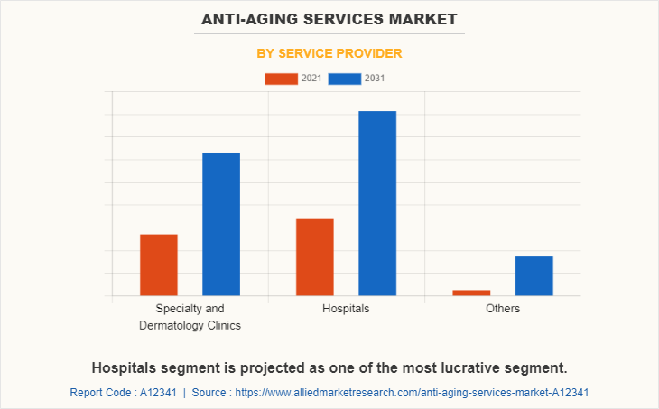 Anti-Aging Services Market by Service Provider