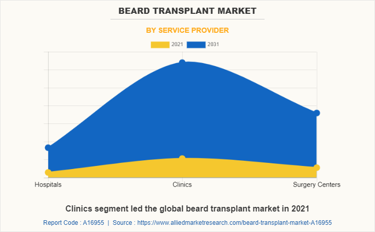 Beard Transplant Market by Service Provider