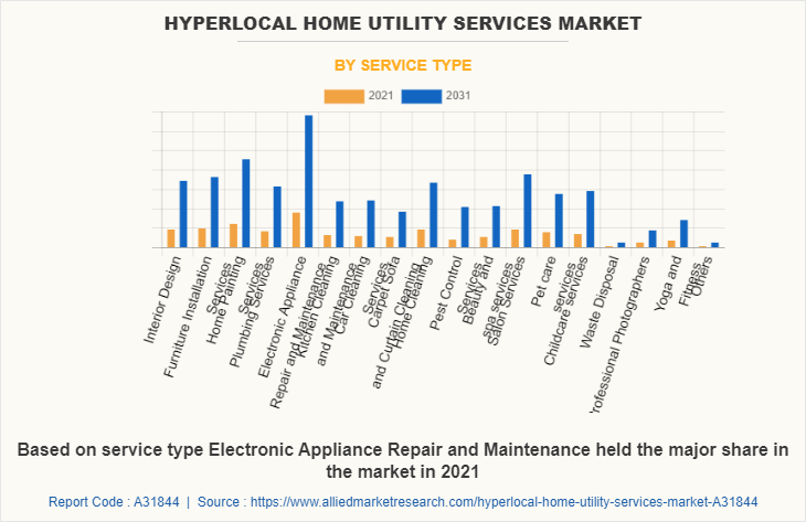 Hyperlocal Home Utility Services Market by Service Type