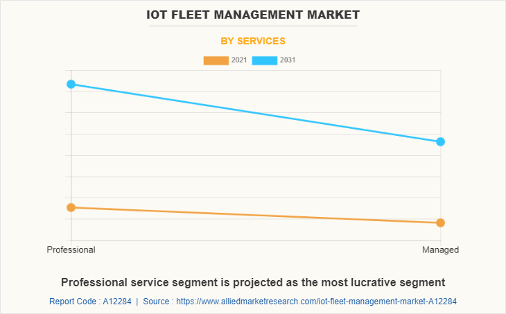 IoT Fleet Management Market by Services
