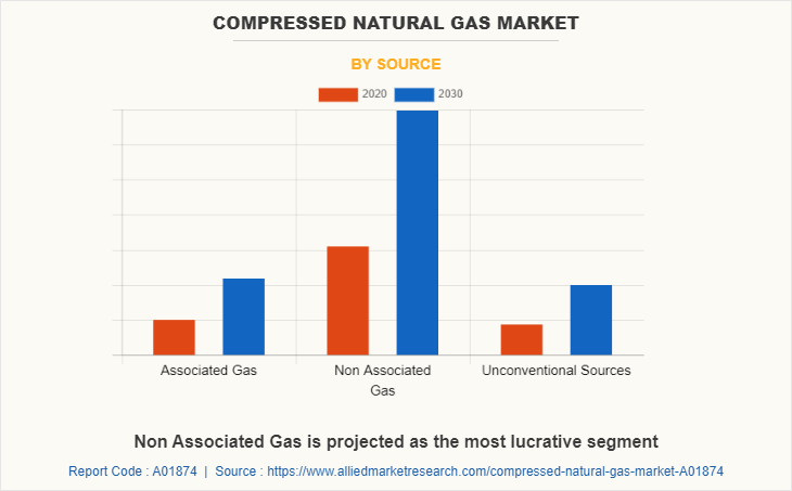 Compressed Natural Gas Market by Source
