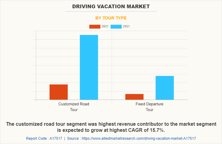 Driving Vacation Market by Tour Type