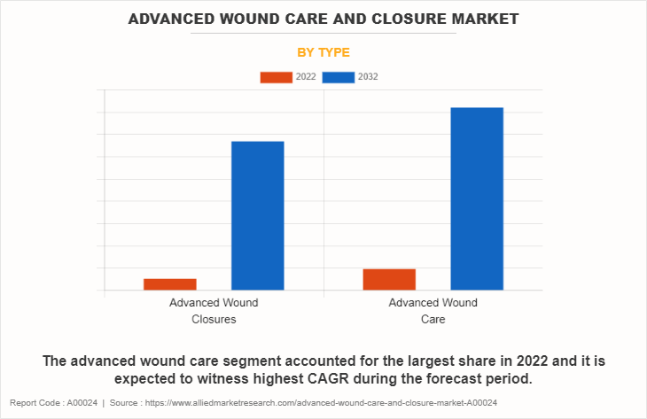 Advanced Wound Care and Closure Market by Type