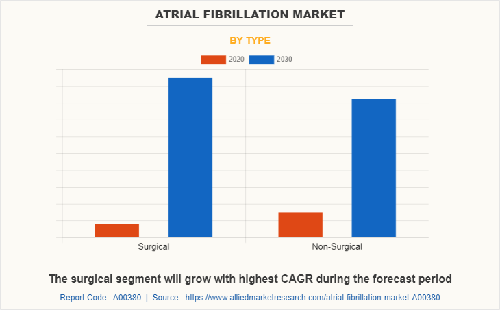 Atrial Fibrillation Market by Type