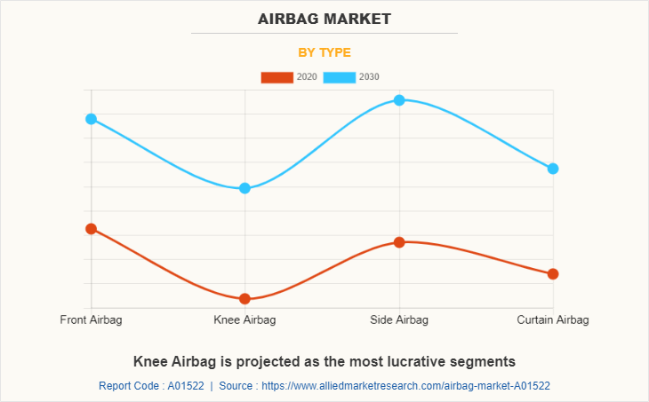 Airbag Market by Type